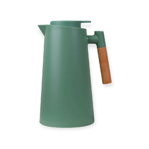 Thermal Coffee Tea Bottle 1 Liter Green